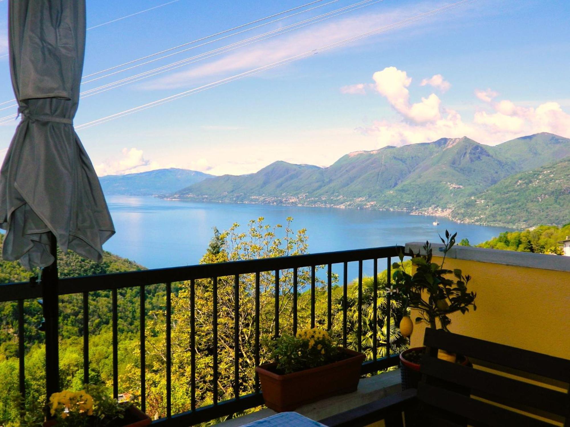 Lago Maggiore Holiday House, Lake View, Vignone Dumenza Eksteriør billede